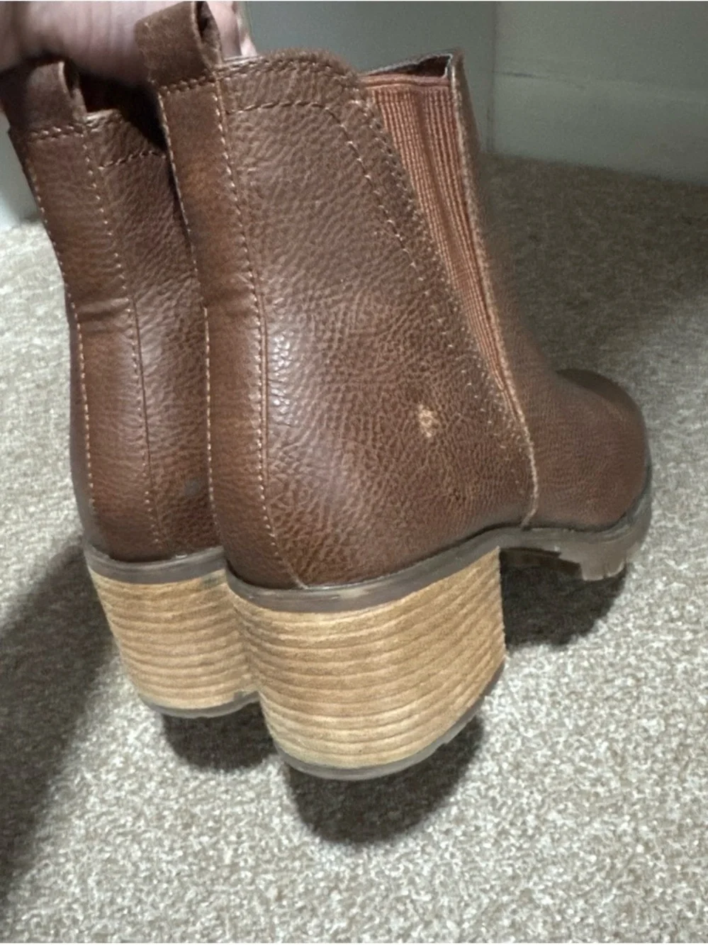 Brown Women's Chelsea Ankle Boots